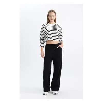 DEFACTO Cool Wide Leg Thick Fabric Sweatpants