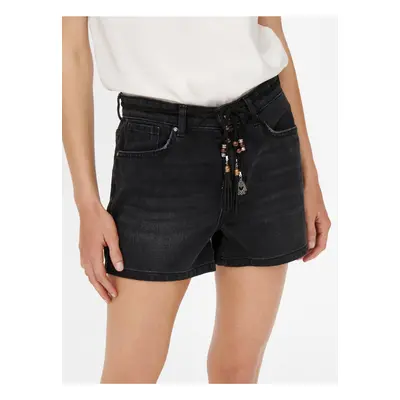 Black denim shorts ONLY Kelly - Women's