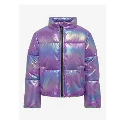 Purple Girls' Winter Jacket ONLY Celine - Girls