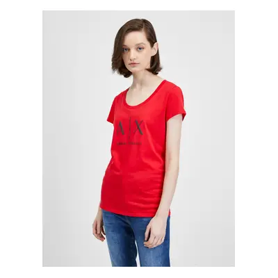 Red Women T-Shirt Armani Exchange - Women