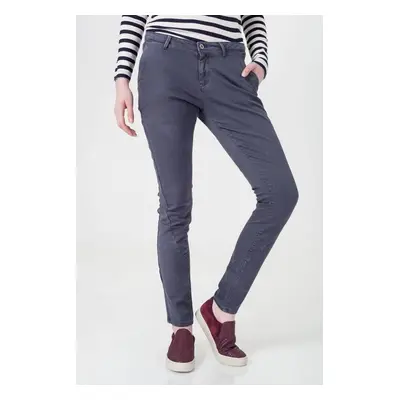 Tommy Jeans Trousers - Valerie BERST GD blue