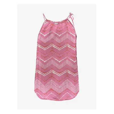 Pink women's patterned top ONLY Nova - Women's