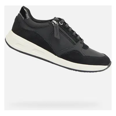 Black Women's Sneakers Geox Bulmya - Women