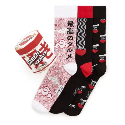 Celio Gift set of Ramen socks, 3pcs - Men's