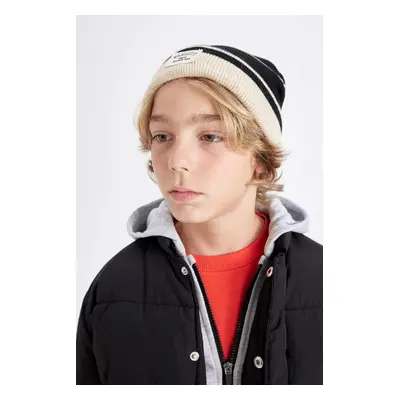 DEFACTO Boy Striped Knitted Beanie C8589A824WN