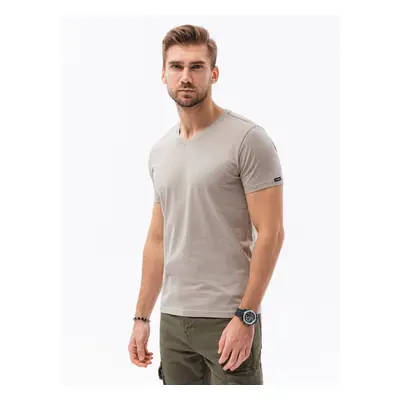 Ombre Classic BASIC men's T-shirt with a serape neckline