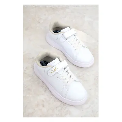 Soho White Kids Sneakers