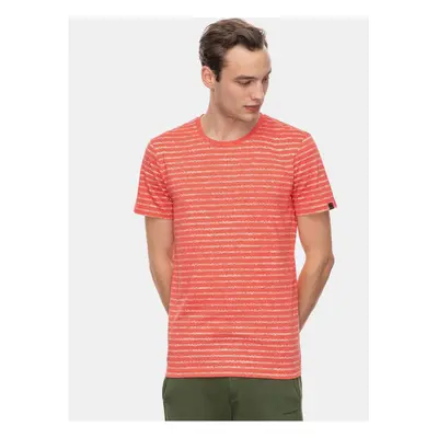 Red striped T-shirt Ragwear Steef for men - Men's