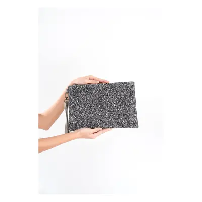 Capone Outfitters Sequin Paris Women's Clutch Bag