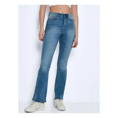 Blue women's flared jeans Noisy May Sallie - Women's