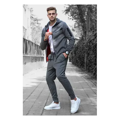 Madmext Anthracite Men's Tracksuit