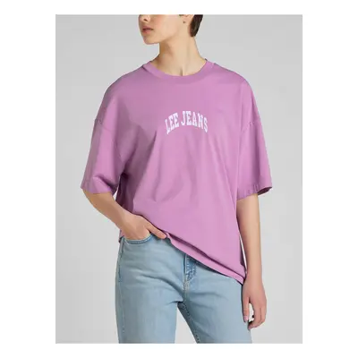 Pink women's oversize T-shirt Lee - Women's