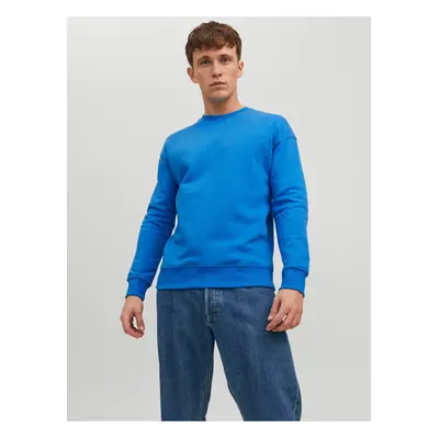 Blue men's basic sweatshirt Jack & Jones Star - Men's