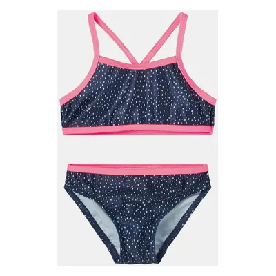 Dark Blue Girls Patterned Two Piece Swimwear name it Felisia - Unisex