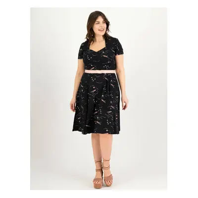 Black patterned dress Blutsgeschwister - Women