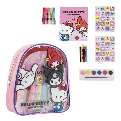 COLOREABLE BACKPACK HELLO KITTY