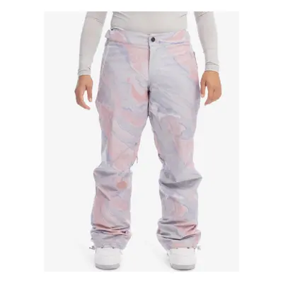 Light Purple Women Patterned Winter Pants Roxy Chloe Kim - Women