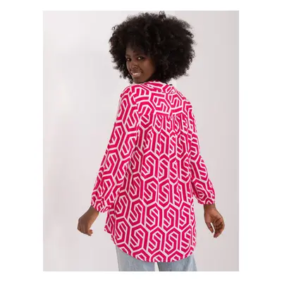 Blouse-D73771Z11162A-fuchsia