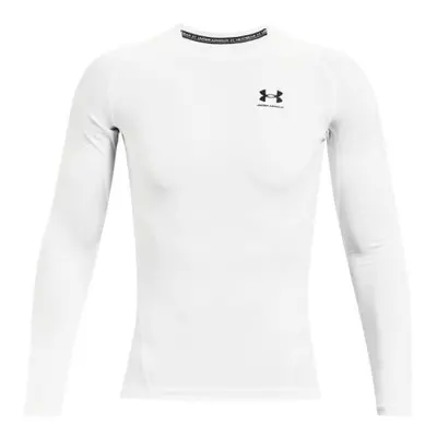 Men's T-shirt Under Armour HeatGear Comp LS White