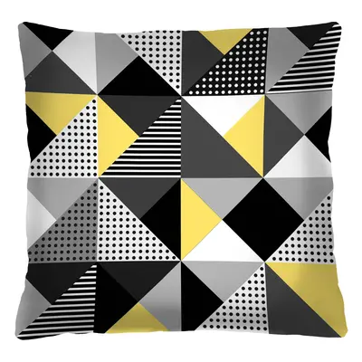 Bertoni Home Unisex's Square Pillow Melange Sun