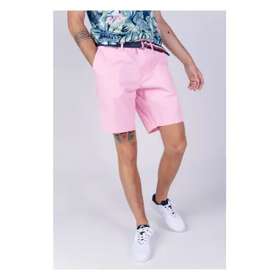 Tommy Hilfiger Shorts - BROOKLYN SHORT LIGHT TWILL BELT pink