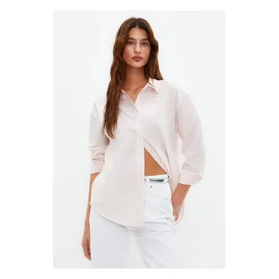 Trendyol Powder Loose Fit Woven Shirt