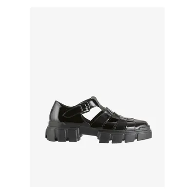 Black women's leather sandals Högl Billie - Women's