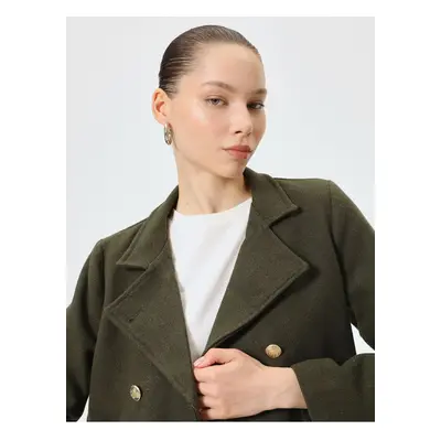 Koton Women's Khaki Coat