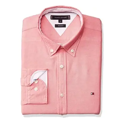 Tommy Hilfiger Shirt - SANDWASHED OXFORD red