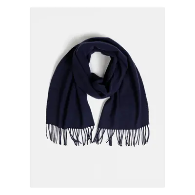 Dark blue men's wool scarf GANT - Men