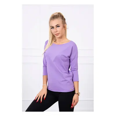 Casual Purple Blouse