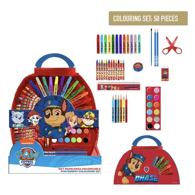 COLOURING STATIONERY SET PIEZAS PAW PATROL