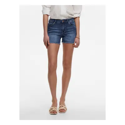 Dark blue women's denim shorts ONLY Blush - Women's