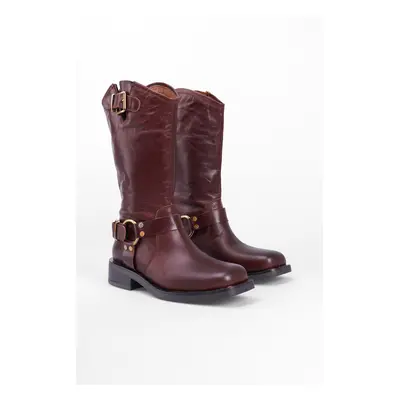 Capone Outfitters Women's Genuine Leather Boots