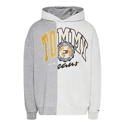 Tommy Jeans Sweatshirt - TJM ARCHIVE CUT AND SEW HOODIE grey