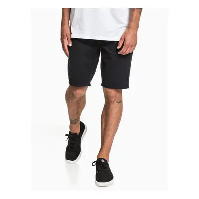 Black men's canvas shorts Quiksilver EVDAY CHINO LIGHT black - Men's