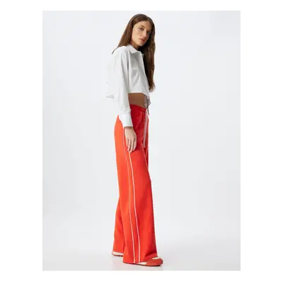 Koton Red Women's Trousers