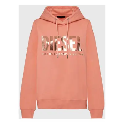 Diesel Sweatshirt - FANGHOODLOGO SWEATSHIRT pink