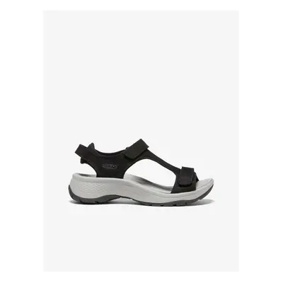 Black women's leather sandals Keen Astoria - Women's