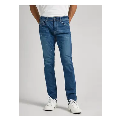 Blue Mens Slim Fit Jeans Jeans Stanley - Men