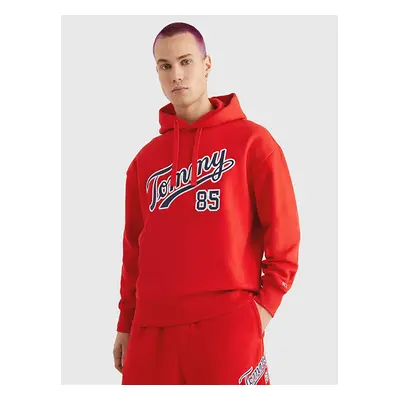 Red Men's Hoodie Tommy Jeans - Mens