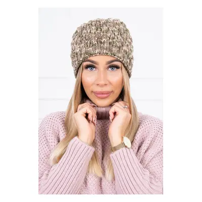 marka niezdefiniowana Cap K156 khaki + ecru