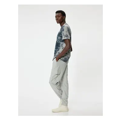 Koton Linen Jogger Pants Oversize Cargo Pocket Detail