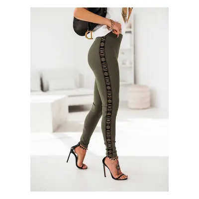 Cocomore khaki leggings cmgLG1066b.R69