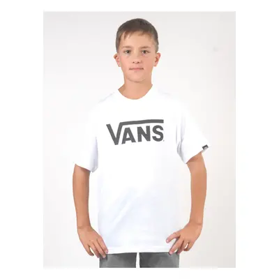 Vans CLASSIC white/black kids short sleeve tee - white - Girls