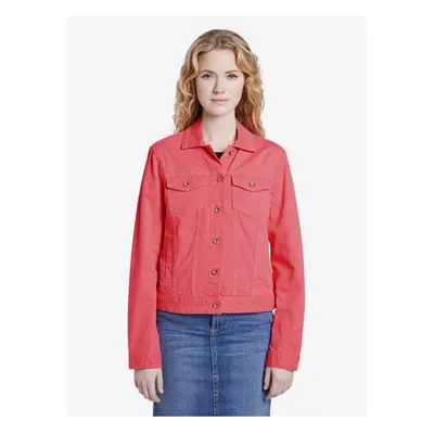 Pink Women's Denim Jacket Tom Tailor - Women