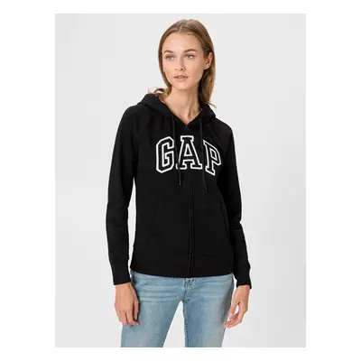 Black women's sweatshirt GAP Logo