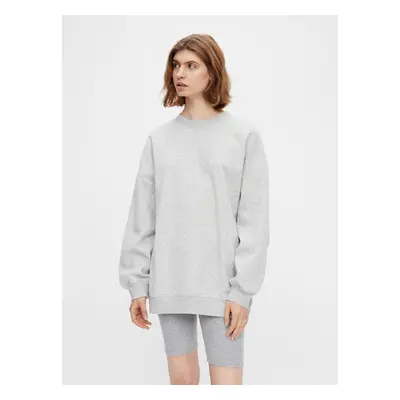 Light Grey Sweatshirt Pieces Chilli - Ladies