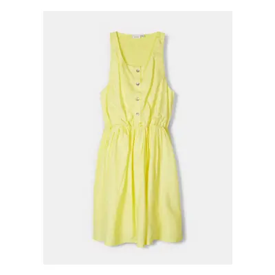 Yellow girl's dress name it Haysha - unisex