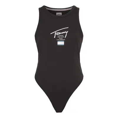 Tommy Jeans Bodysuit - TJW MODERN SIGNATURE BODY TANK black